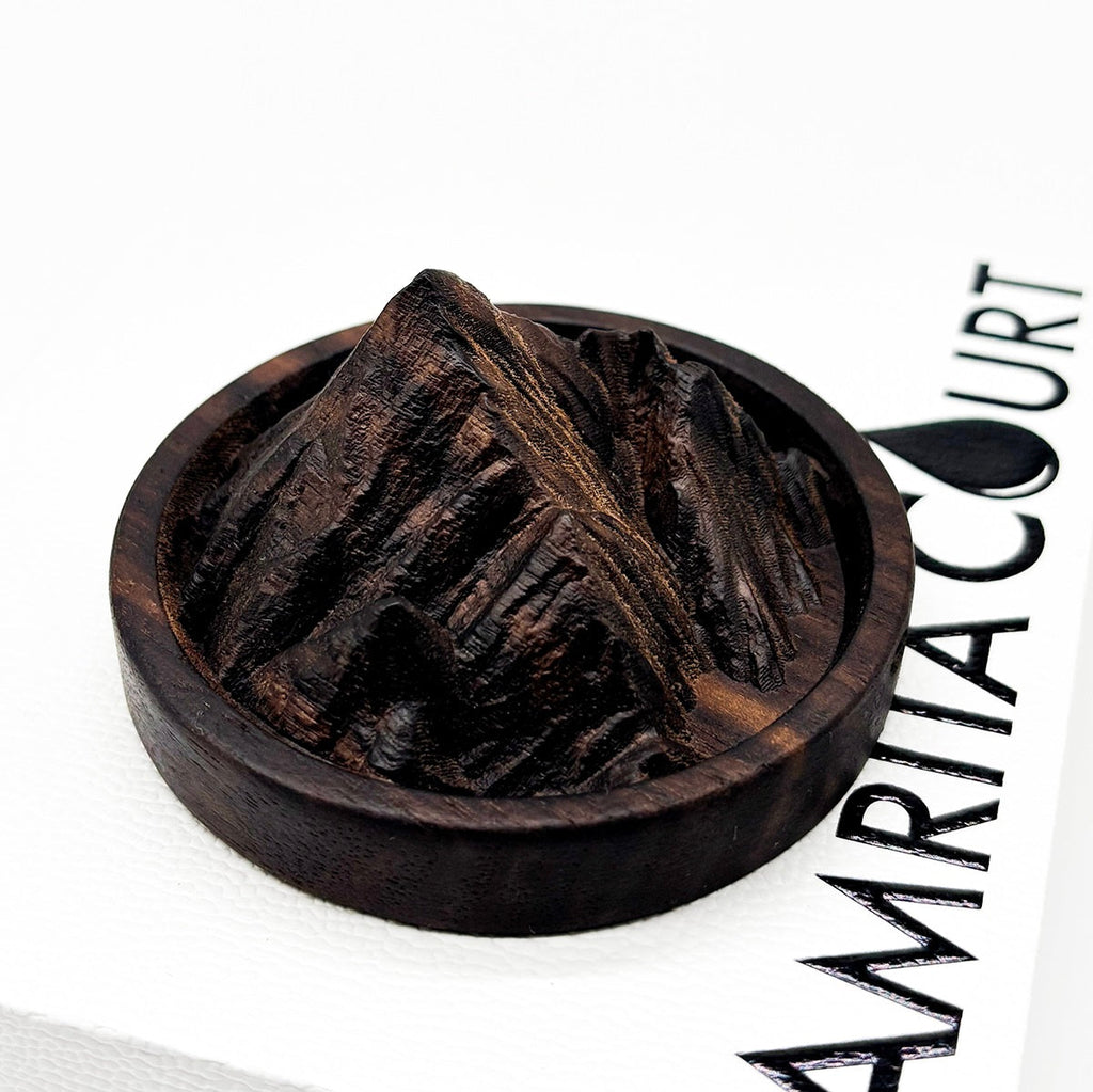 "Mt Donon" Black Walnut Wood Diffuser Piece | Waterless Diffusing | Natural Essential Oil