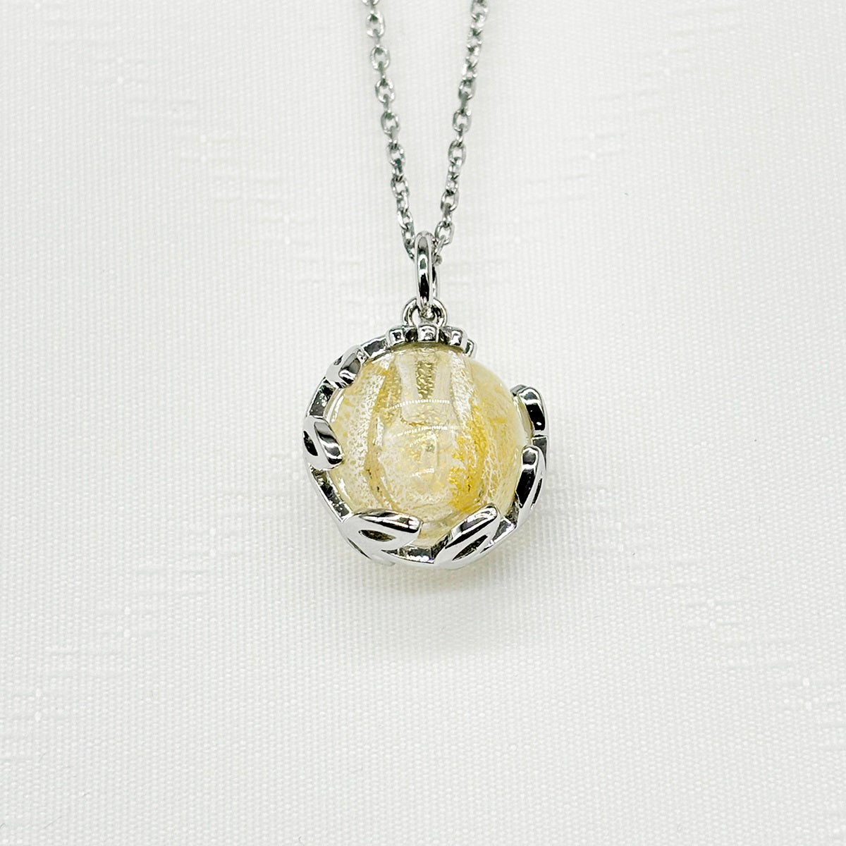 Planet Murano Aroma Necklace - Stardust Crystal | Energy & Healing | Diffuse on the go | Gift For Her